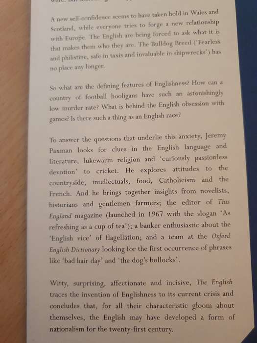 The English - A Portrait of a People : Jeremy Paxman (Hardcover)