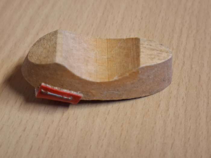 Miniature Wooden Clog/Wooden Sandle -5cm x 2cm