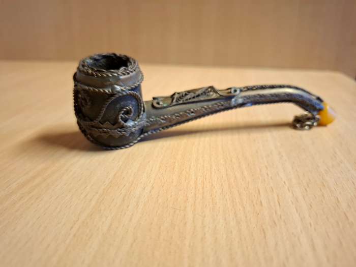 Wooden Tobacco Smoking Pipe - 18cm