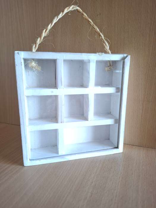 Small Wooden Printers Tray  (15cm x 15cm depth 3cm)