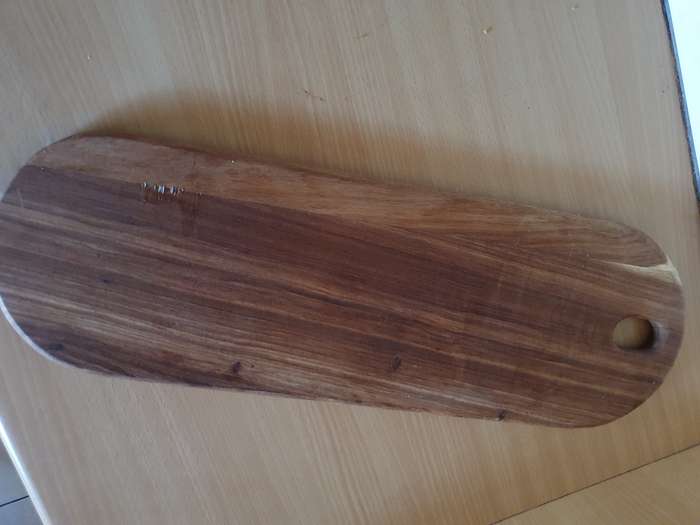 Oval Wooden Platter/Wooden Board  (54cm x 18cm)