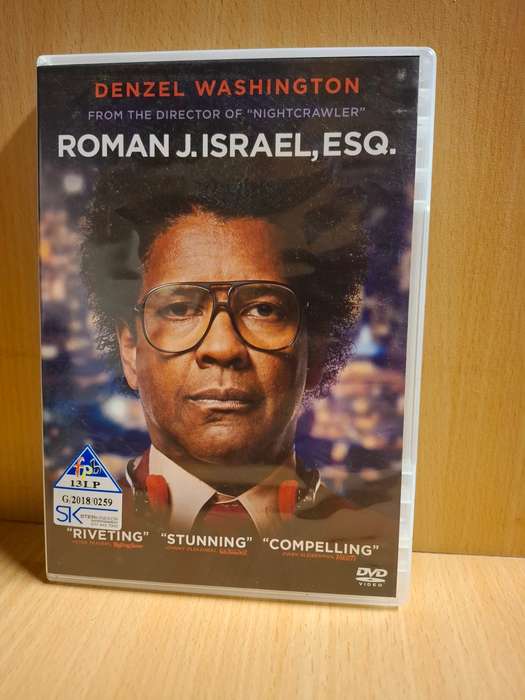 Roman J. Israel, ESQ - Dvd  (Denzel Washington)