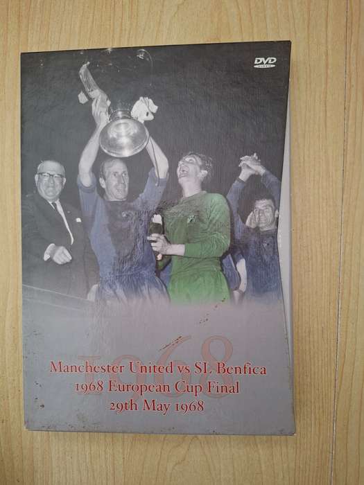 Manchester United vs SL Benfica 1968 European Cup Final 29th May 1968 - Dvd