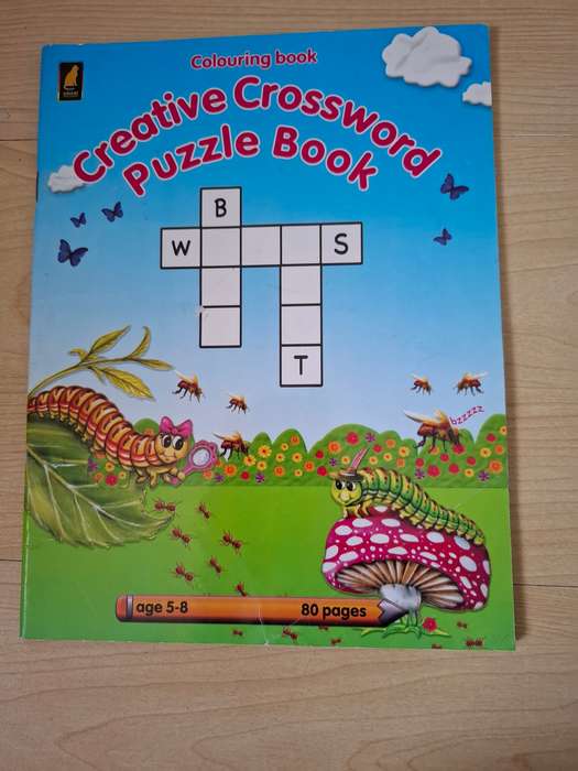 Creative Crossword Puzzle Book  (ages 5-8)