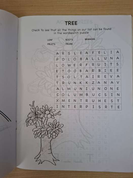 Creative Crossword Puzzle Book  (ages 5-8)