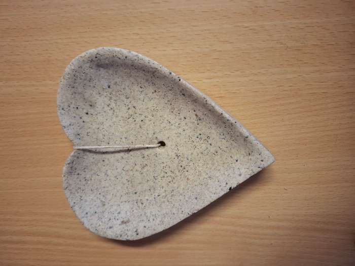 Stoneware Heart Shaped Dish - 12cm x 13cm
