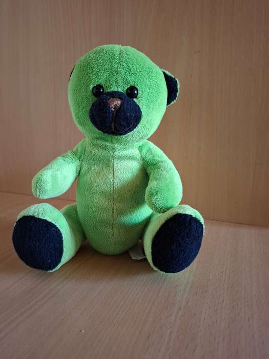 Small Green Teddy Bear Soft Toy