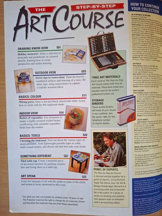 The Step-By-Step Art Course Drawing & Painting Made Easy No. 21