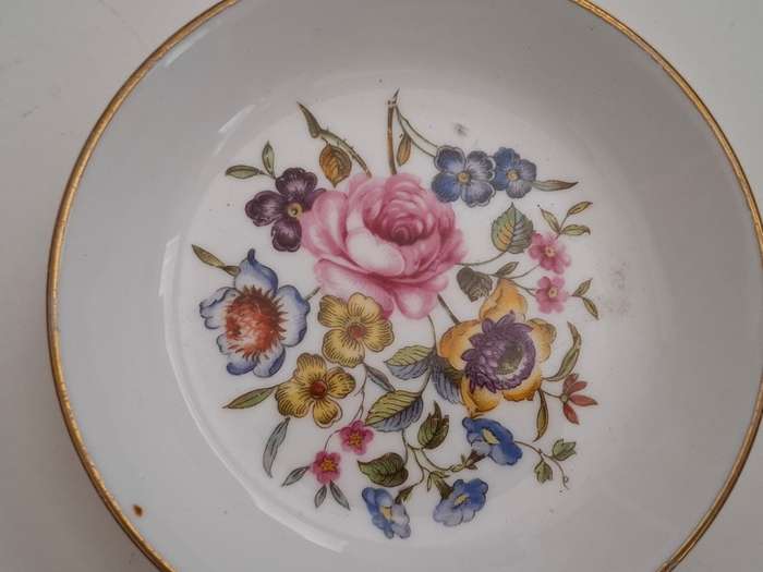 Royal Worcester Fine Bone China Pin Dish - width 10cm