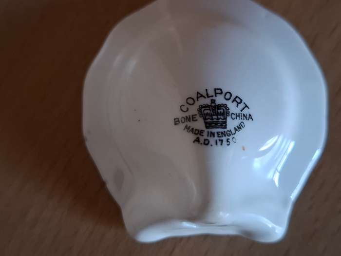 Miniature Coalport Bone China Souvenir Plate - York Minster (6cmx 5cm)
