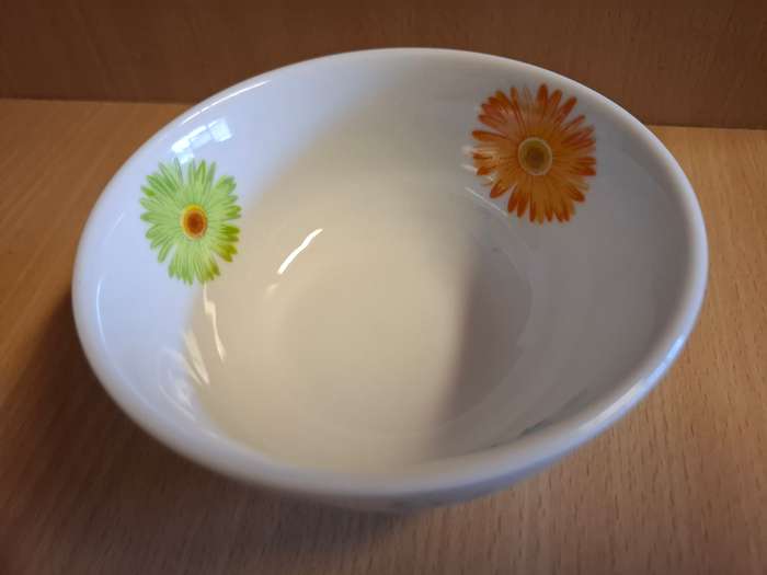 Small Round Floral Wiesenthal Porzellan Bowls - width 11cm height 5cm