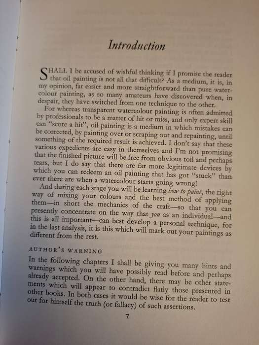 The Beginner`s Book of Oil Painting: Adrian Hill  (Hardcover)