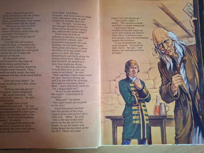 Classics in Action - Kidnapped by Robert Louis Stevenson  (Hardcover)