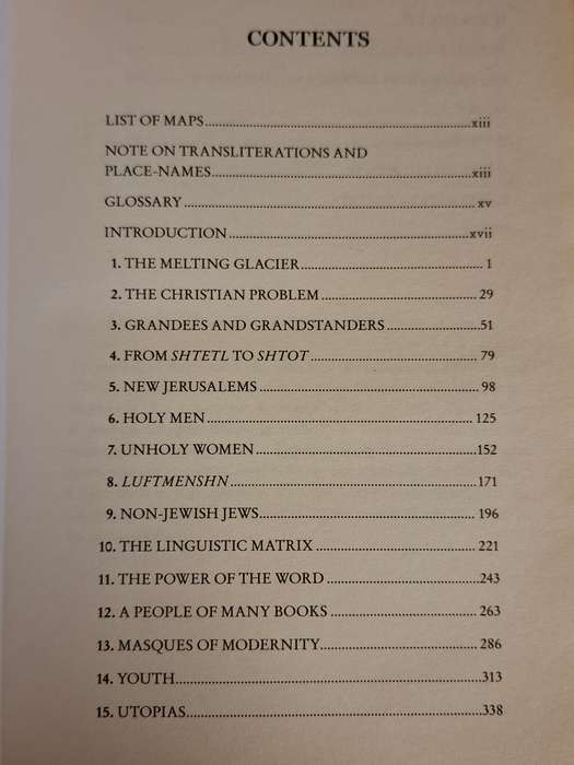 On the Eve (The Jews of Europe before The Second World War) Bernard Wasserstein (Paperback)