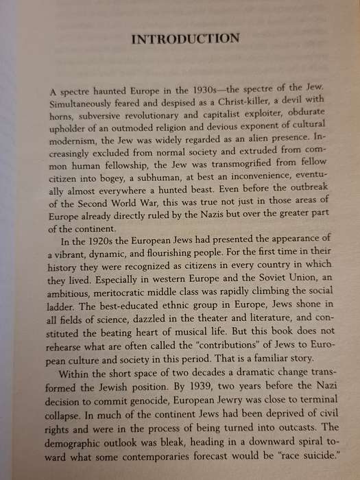 On the Eve (The Jews of Europe before The Second World War) Bernard Wasserstein (Paperback)