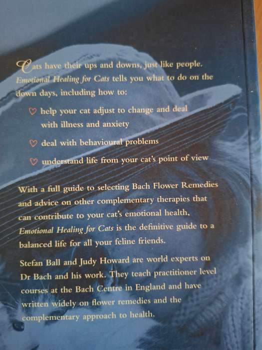 Emotional Healing for Cats : Stefan Hall & Judy Howard  (Paperback)