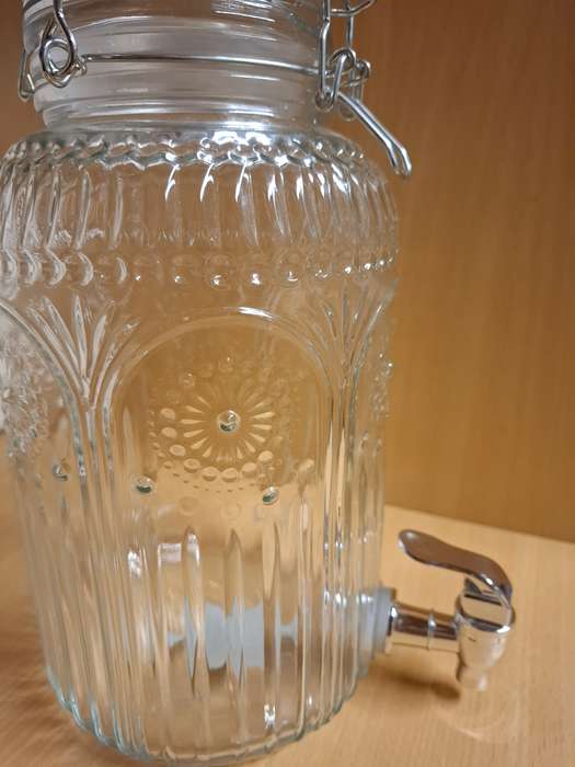 Glass 4 Litre Juice/Water Dispenser