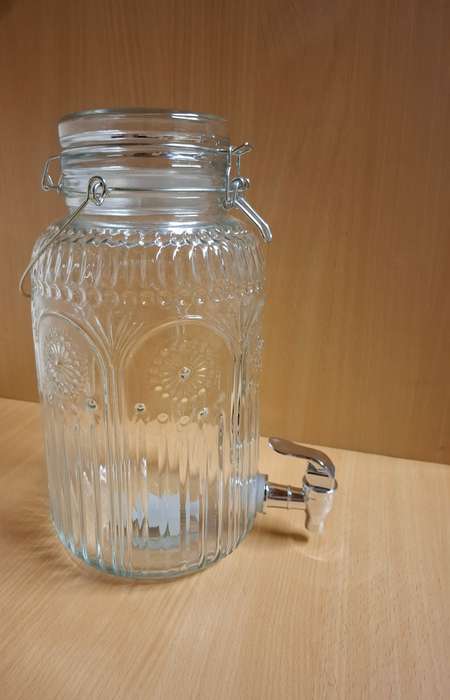 Glass 4 Litre Juice/Water Dispenser