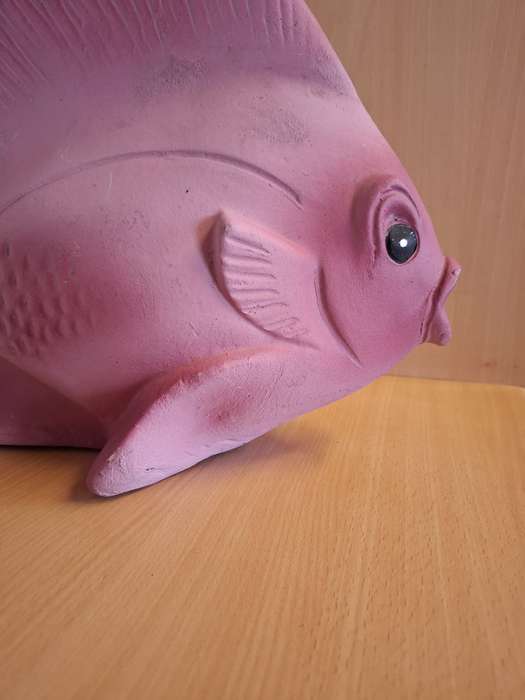 Large Pink Fish Ornament