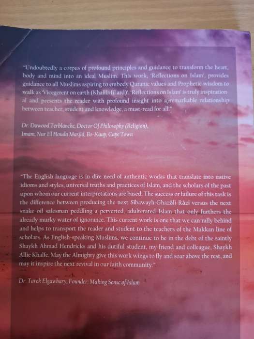 Reflections on Islam by Allie Khalfe with Shaykh Ahmad Hendricks (Paperback)