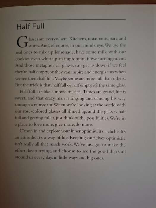 Half Full - Meditations on Hope, Optimism and the Things That Matter: Mina Parker (Hardcover)