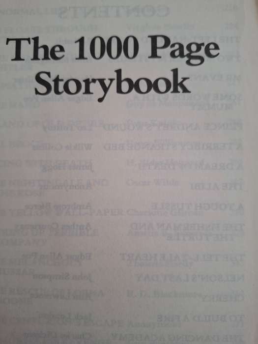 The 1000 Page Children`s Story Book (Hardcover)