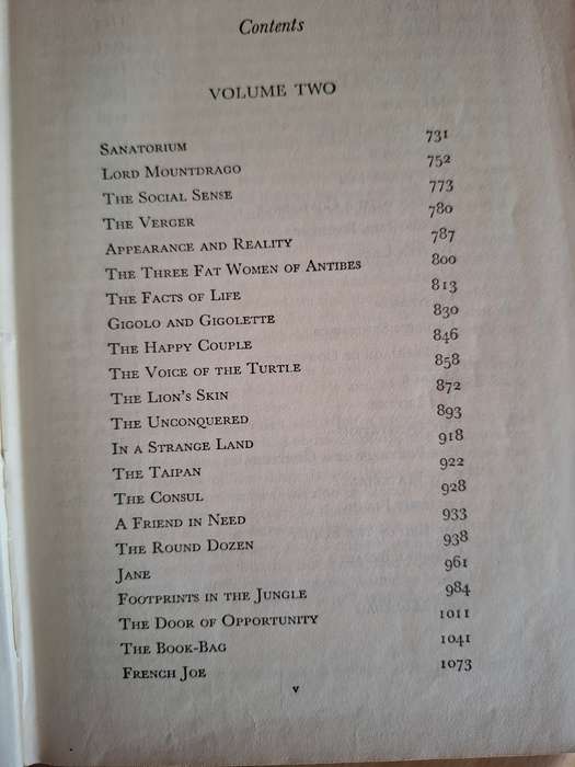 The World Over : W. Somerset Maugham  (Hardcover)