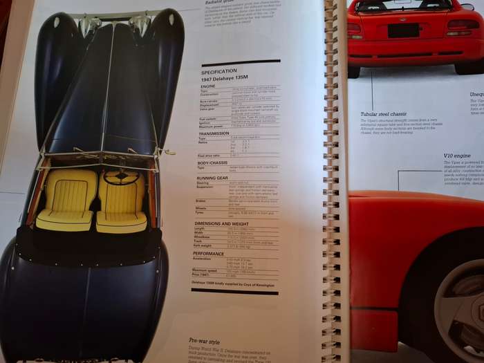 The Gatefold Book of the World's Classic Cars (36 Superb Pull-Out Gatefolds)