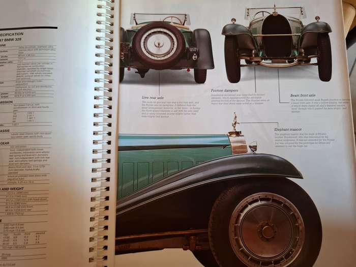 The Gatefold Book of the World's Classic Cars (36 Superb Pull-Out Gatefolds)