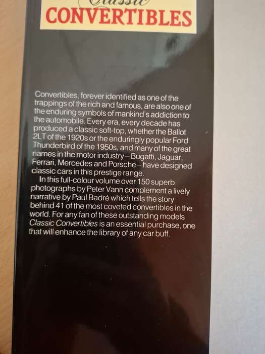 Classic Convertibles :  Yves Le Ray  (Hardcover)