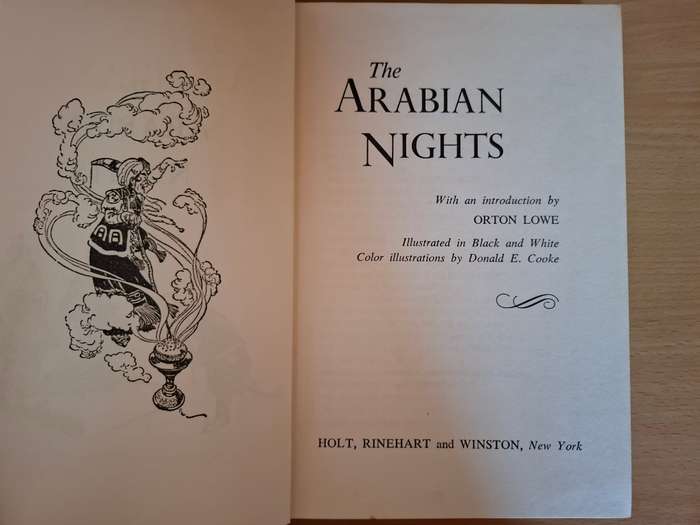 The Children`s Classics - The Arabian Nights with an Introduction by Orton Lowe (Hardcover)
