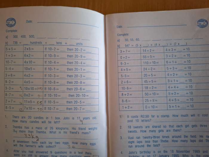 Mastering Mental Maths Book 4
