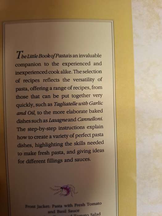 The Little Book of Pasta Recipes (Hardcover)