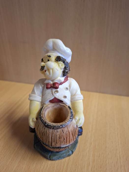 Chef Figurine Toothpick Holder