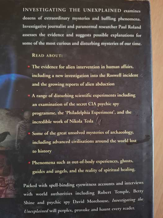 Investigating the Unexplained - Explorations into Ancient Mysteries : Paul Roland  (Hardcover)
