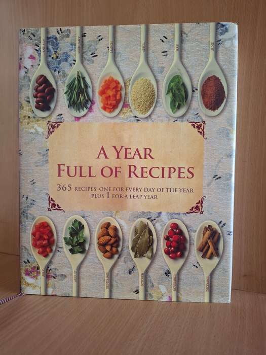 A Year Full of Recipes - 365 Recipes, One for every day of the year  (Hardcover)