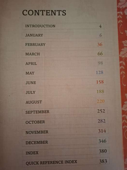 A Year Full of Recipes - 365 Recipes, One for every day of the year  (Hardcover)
