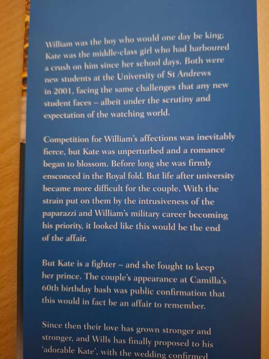 William & Kate - A Royal Love Story  (Hardcover)