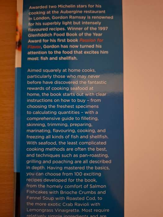 Gordon Ramsay`s Passion for Seafood  (Hardcover)