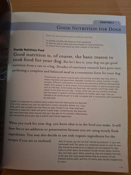 The Good Food Cookbook for Dogs - 50 Home-cooked Recipes for Health: Donna Twichell Roberts