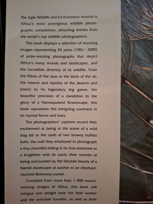 The Best of The Agfa Wildlife Awards - Twenty Years of Winning Photography (Hardcover)