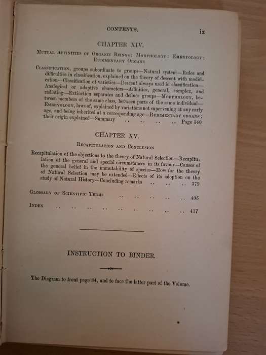 The Origin of Species : Charles Darwin