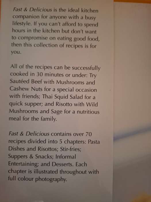 Kitchen Libray - Fast & Delicious (Hardcover)