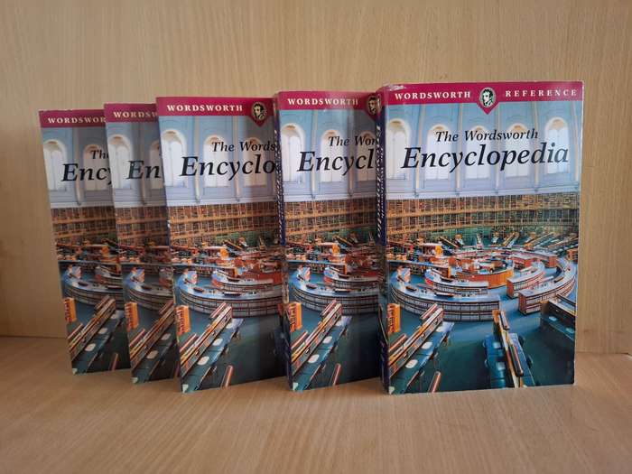 Set of 5 The Wordsworth Encyclopedia (Paperback)