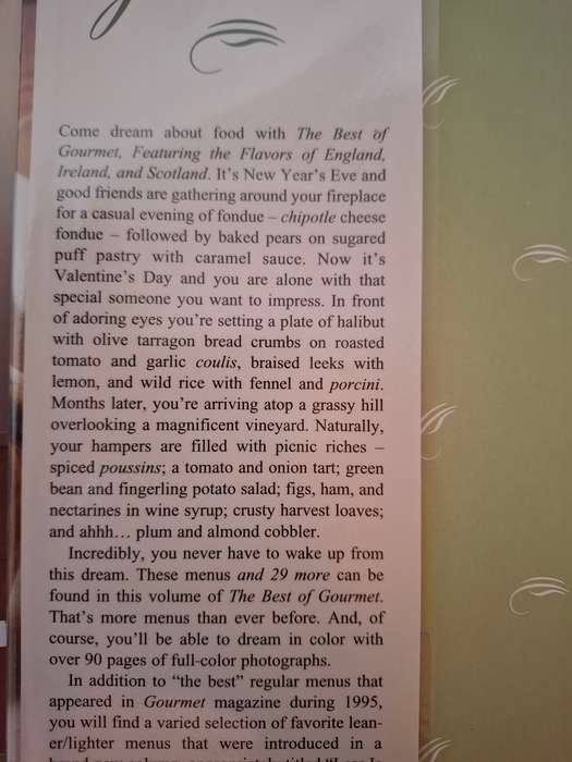 The Best of Gourmet - Flavors of England, Ireland & Scotland  (Hardcover)