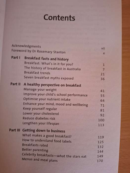 The Breakfast Book : Sue Radd  (Paperback)