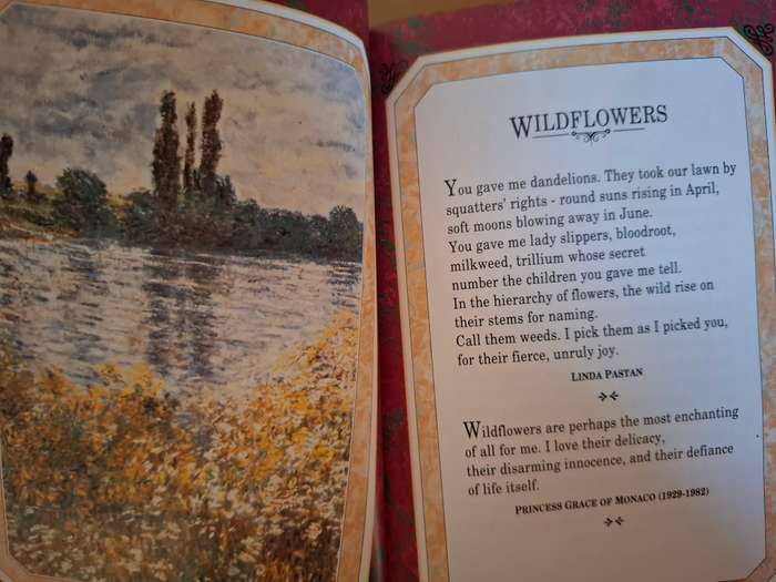 Flowers - A Celebration in Words and Paintings selected by Helen Exley (Hardcover)