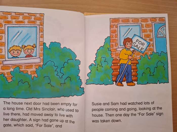 Susie & Sam - Meet New Neighbours  (Hardcover)