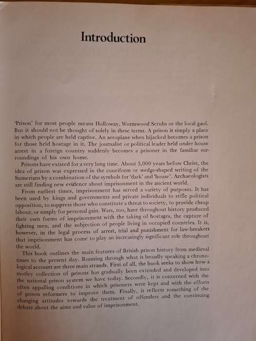 Prisons : Rosamund Morris  (Hardcover) Past-into-Present Series