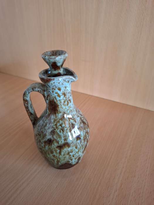 Small Vintage Ceramic Decanter/Jug  - height 13cm width 10cm